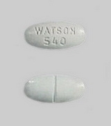 watson 540 APAP/hydrocodone
