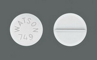 watson 749 APAP/oxycodone